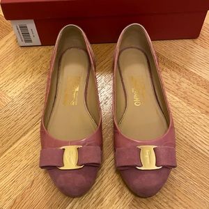 Salvatore Ferragamo Varina luxe ballet flat